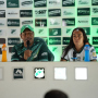Declaraciones de Jhon Alber Ortiz, técnico, y de la delantera Lorena Cobos, antes del duelo de ida de la Final.